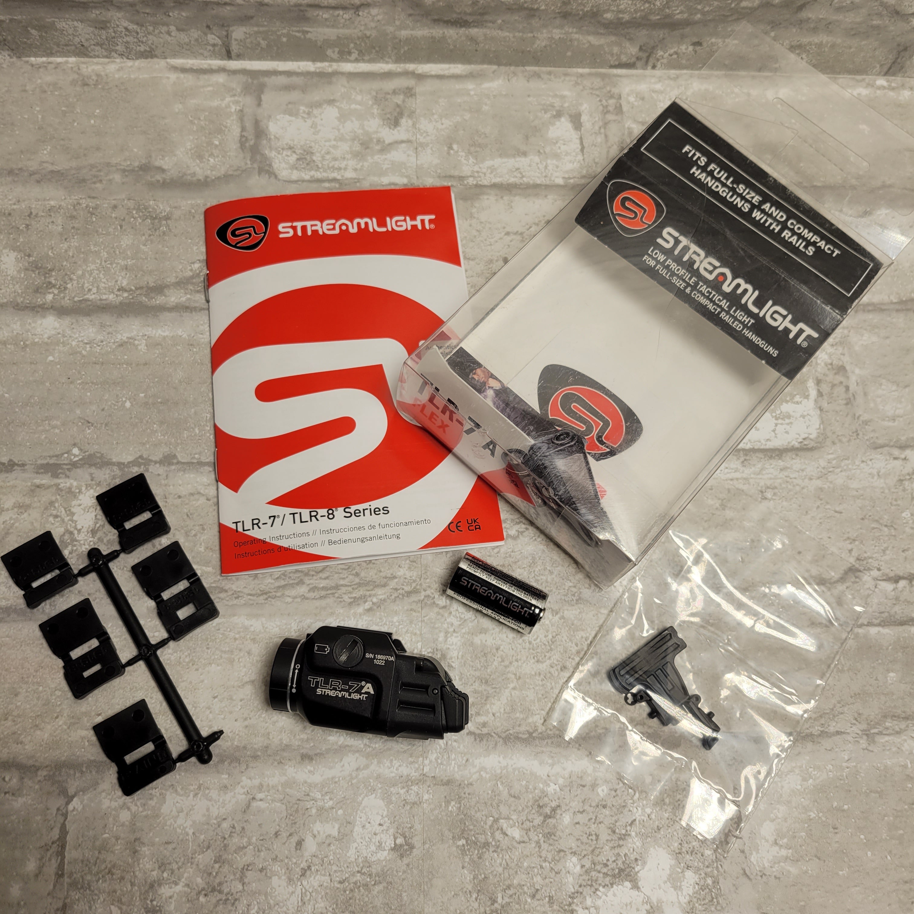 Streamlight TLR-7A Mounted Light - Black (8038473924846)